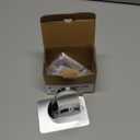 Shower Head Holder Strong Adhesive No Drilling Wall Mount Adjustable Handheld Showerhead Bracket for RV Kids Bathroom Shower,Fix Firmly and Use Conveniently (Silver, 1)