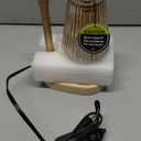 Candle Warmer Lamp with Timer - Electric Candles Wax Warmers Glass Lamps for Jar Candles Burner Adjustable Height and Dimmable Light Modern No Flame Scented Candle Warming Lantern, Amber