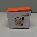 Mini Karaoke Machine, Portable Bluetooth Speaker with 2 Wireless Microphones for Kids & Adults, Karaoke Microphone with LED Lights, Gifts for Girls & Boys (Black)