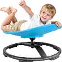 21" L × 19" W Large Size Spinning Chair for Autistic Kids, Ages3+
Autism Sensory Products, Sensory Toys Gifts for Kids with Autism & ADHD, Training Body Coordination, Azure Rounded Shape