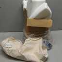 Outdoor Chair Cushions Set of 2, Waterproof Patio Chair Cushions, Patio Furniture Cushions with Ties, Outdoor Wicker Replacement Seat Cushion, 19 x 19 x 3 inch, Beige