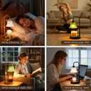 DomeStar Flower Candle Warmer Lamp, Adjustable Height Wax Melting Unique Lamp with Timer & Dimmer, Vintage Bedroom Decor for Scented Jar Candles - Ideal for Housewarming Birthday Valentine's Day Gifts