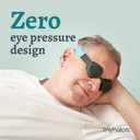 MyHalos Moisture Chamber Glasses for Dry Eyes - Sleep Mask for Dry Eyes - Reusable & Soft - Hydrating Sleeping Mask & Moisture Goggles for Men and Women - Patent Pending
