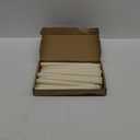 Treela 24 Pcs Flameless Taper Candles Battery Operated Bulk Fake 11 Inch Candles Light LED Candlesticks Flickering Tapered for Wedding Halloween Christmas Decoration(Ivory,Basic)