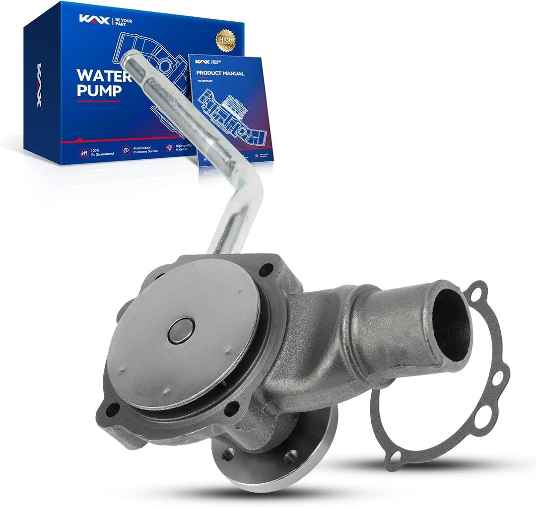 KAX Engine Water Pump With Gasket Compatible with Ford F-150 F-250 F-350 1993-1996, for Ford E-150 E-250 E-350 Econoline Club Wagon