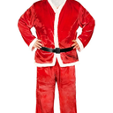 Santa Claus Costume, Cost-effective 5pcs Santa Suit, Large Santa Costume for Men