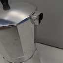 IMUSA 12-Cup Stovetop Espresso Maker, Cast Aluminum Coffee Maker, Cuban Coffee Brewer, Moka Pot Style, Portable Coffee Maker for Home, Camping, or Travel (Silver)