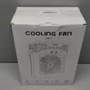 Portable Air Conditioners,4-in-1 Evaporative Air Cooler with 3 Speeds, 3 Modes & 7 LED Light Cooling Fan with Remote, 2-8H Timer, 1200ML Personal Mini Air Conditioner for Bedroom and Office