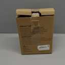 Coil Hose 25FT EVA Coil Garden Hose With 3/4'' Brass Connector Coiled Water Hose Lightweight And No Kink Includes 7 Patterns Spray Nozzle For Outdoors Lawn Watering Car Washing (Gray)