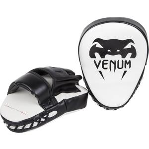 Venum Light Focus Mitts (Black/White)
