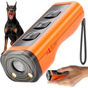 VUL Dog Bark Deterrent Devices,Anti Barking Device for Dogs(Own Or Neighbour'S Dog), Long Range Ultrasonic 50ft, Alternative to Painful Dog Training Collars and Bark Collars,Dogs Training