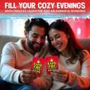 QUOKKA Couples Conversation Games for Date Night - Fun Couple Card Game with 500+ Questions - Perfect Icebreaker Game for Adults & Date Night Games for New or Married Couples I Travel Version