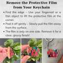 In My Thirties Era Keychain Funny Quote Gifts for 30th Birthday Women Friends Coworker Motivational Inspirational Key Chain Humor Appreciation Keychains Accessories for Car Keys Backpack Bag - 2x2