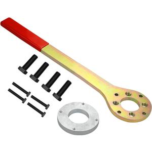 Crank Pulley Tool for Subaru, Screw Wrench Holder Kit for Subaru Imprezas EJ Only, Legacy, Outback, Foresters XT, Baja SVX Saab 9-2X
