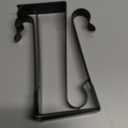 4 Pack Christmas Stockings Holder Hanger, Metal Hooks for Hanging Christmas Stockings,Stocking Holders for Mantle for ChristmasDecorations (Black)