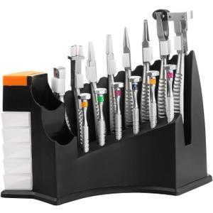 Deluxe 14pcs Optical Eyeglass Repair Tool Kit Stainless Steel Glasses Repair Set with 8 Pliers and 6 Screwdrivers