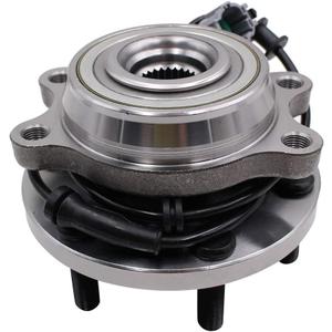 MACEL 515065 Front 4x4 Wheel Hub Bearing Assembly Compatible with 05-17 Nissan Frontier, 05-12 Nissan Pathfinder, 05-15 Nissan Xterra, 2009-2012 Suzuki Equator 6 Lugs W/ABS