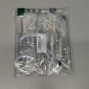 Muji Smooth Gel Ink Ballpoint Pen Knock Type 10-Pieces Set, 0.5 mm Nib Size, Black