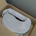 My Brest Friend Super Deluxe Nursing Pillow - Enhanced Comfort & Ergonomic Breastfeeding Pillow for Ultimate Support for Mom & Baby - Adjustable and with Handy Side Pocket, Sandstone