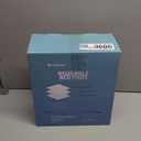 Careboree Pack of 2 Cotton Top-Layer Reusable Tuckable Underpads 34"X60" Incontinence Bed Pads Washable 21" Wings (Navy)