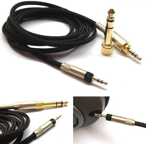NewFantasia Replacement Upgrade Cable for Audio Technica ATH-M50x, ATH-M40x, ATH-M70x Headphones 3meters/9.9feet