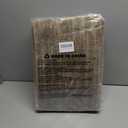 COSY HOMEER Kitchen Rugs Non Slip Washable 24"x36"+24"x60",Absorbent Soft Kitchen Mats for Floor,Polyester Kitchen Runner Rug Sets of 2,Kitchen Floor Mats for Sink Mat,Hallway,Laundry,Taupe