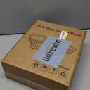 JASIWAY Dish Drying Rack in Sink, Expandable Stainless Steel Dish Drainer for Kitchen Sink, Dish Strainer Rack, Retractable Over Sink Dish Rack with Utensil Holder, 13.4''~16.9''D x 11.8''W, Silver