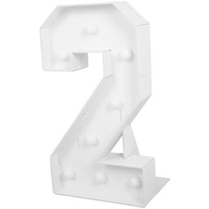 SEWACC 1set Neon Number Decoration for Birthday Parties Bright Led Sign for Boys and Girls Celebrations Home Gatherings and Graduation Events