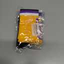 Boys Socks,Basketball Baseball Softball Football Athletic Socks Team Color Gifts for Youth Ages 8-12 (La-gold)