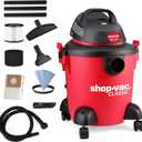Shop-Vac 5 Gallon 4.5 Peak HP Wet/Dry Vacuum, Portable Heavy-Duty Shop Vacuum 3 in 1 Function with Attachments for House, Garage, Car & Workshop, 5971536 (Red/Black)
