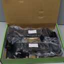 PA Speaker Mount Bracket Support up to 110lbs-Adjustable Speaker Wall Mount Brackets-Heavy Duty Speaker Mounts-Speaker Stand(2 Packs,Black)