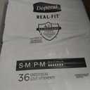 Depend Real Fit Incontinence Underwear for Men, S/M, 72 Count
Black, Disposable, Adult Diapers for Men, Invisible Protection