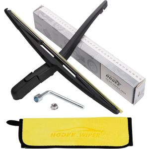 Rear Wiper Arm Blade Nut Set Replacement for Volvo XC90 Stdrd Platinum 2007-2014,XC90 R-Design 2012-2014,XC60 2012-2017, Rear Wiper Cover Accessories Assembly,Back Windshield Window Cap