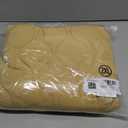 EVALESS Puffer Vest Women Cropped Hooded Zip Up Quilted Sleeveless Jackets 2025 Fall Lightweight Coat with Pockets, 2XL