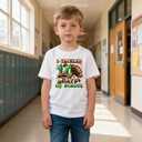100 Days of School Shirt Boys Kids Cute 100th Day of School T-Shirts Toddler Back to School Tee 2026 (3-10 Years)
