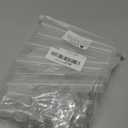 Geuoaoa 30 Pack Floral Water Tubes with Caps, 3.7 Single Flower Water Tube 23ml, Plastic Vials for Milkweed, Plant, Bouquet Accessories, Florist Supplies