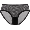 EBY Women's No Show, Seamless Sheer Underwear Brief ,Size XL
