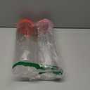 2 Pcs Christmas Elf Carrier 4.2 x 4.2 x 12 Inch Xmas Plastic Jars Transparent Storage Containers with Lids for Christmas Decoration (Elf Not Included)