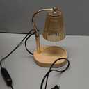 Loowoko Candle Warmer Lamp, Candle Heater with Timer and Dimmer, Adjustable Height, with 2 Bulbs, Candle Warmer Lamp for Scented Candles in Glass, Home, Bedroom, Decoration [Energy Class G]