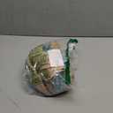 JELLYMONI Fleece Baby Sleep Sack 0-6 Months, 1.5 Tog Warm Winter Baby Wearable Blanket with Plush Dots and 2-Way Zipper, Cotton Toddler Sleep Sack (Small, Blue/Khaki)