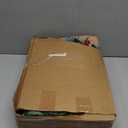 Tinideya Vintage Christmas Area Rug 3x5ft Brown Xmas Trees Indoor Outdoor Rug Merry Christmas Door Mat Nonslip Washable Kitchen Carpet Holiday Decor Foldable Floor Cover for Living Room Bedroom Dining