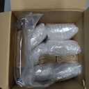 Bokon 12 Set 3 oz Dipping Sauce Dishes Christmas Ceramic Bowl Gifts Include 12pcs Sushi Soy Sauce Dish Dipping Bowls Star Pinch Bowls and 12pcs Yule Card with Box for Christmas Neighbor Teacher Gift