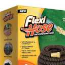 Garden Hose 100FT, Stainless Steel Water Hose with Nozzle, Flexible, Lightweight, Puncture Proof, Never Kink & Tangle, Heavy Duty Garden Hose for Yard and Outdoor