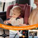 Kidsneed Baby Car Camera 7-Inch Baby Monitor for Car with USB Plug and Play Easy Setup 360 Degree Rotating Backseat Camera Two Kids HD 1080P Rear Facing Seat Cameras