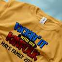 Kickin'It With My Kinfolk Customized T-shirt,2XL