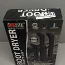 JobSite Boot Dryer - Mighty Dry with Heat Blower Fan - Fast Glove & Shoe Dryer - Helps Reduce Odor