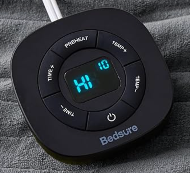 Bedsure Electric Thermal Blanket Dual Control, 10 Heat Settings