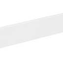 EQLOO 48 Inch Backsplash in Pure White, Quartz Backsplash for Bathroom Vanity Sink Top, 48 in. W x 4 in. H Universal Bathroom Vanity Backsplashes