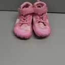 KUBUA Kids Barefoot Shoes Boys Girls High Top Minimalist Zero Drop Sneakers for Tennis Walking Hiking Athletic Little Big Kid (Pink)