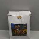 OurWarm 8FT Hanging Christmas Inflatables Outdoor Decorations, Climbing Santa and Reindeer & Dog, Christmas Blow Ups Inflatable with Built-in LEDs for Lawn, Balcony, Window Xmas Yard Decorations